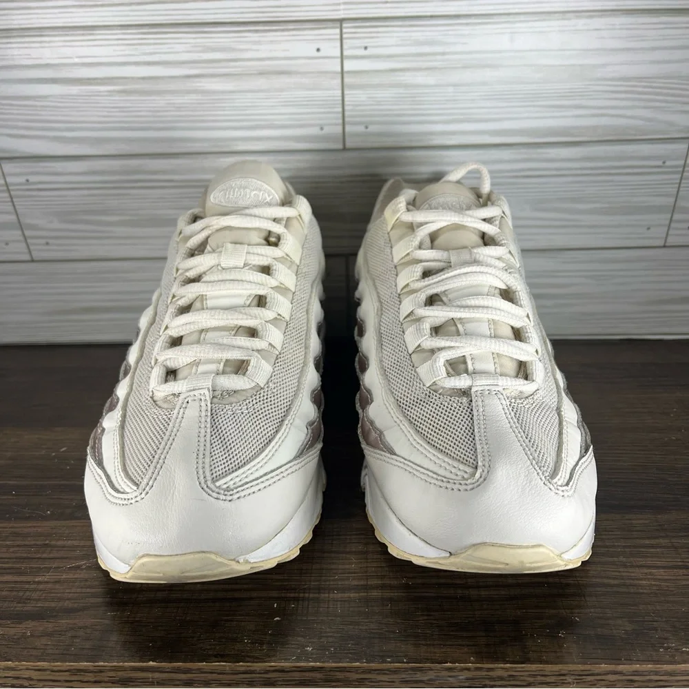 Nike Air‎ Max 95 LE GS Kids White Shoes - Youth 7Y - Women’s 8.5